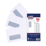 Pukka Pad - DL Self Seal Window   50 per pack GOODS M&S   