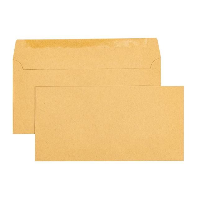 Pukka Pad 50 Pack Envelopes - DL Manilla Gummed 110mm x 220mm   50 per pack