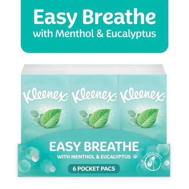 Kleenex Easy Breathe Tissues   6 x 9 per pack GOODS M&S   