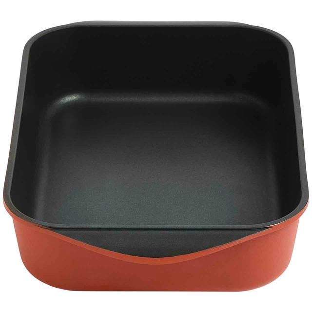 M&S Large Cast Aluminium Roaster Terracotta GOODS M&S   