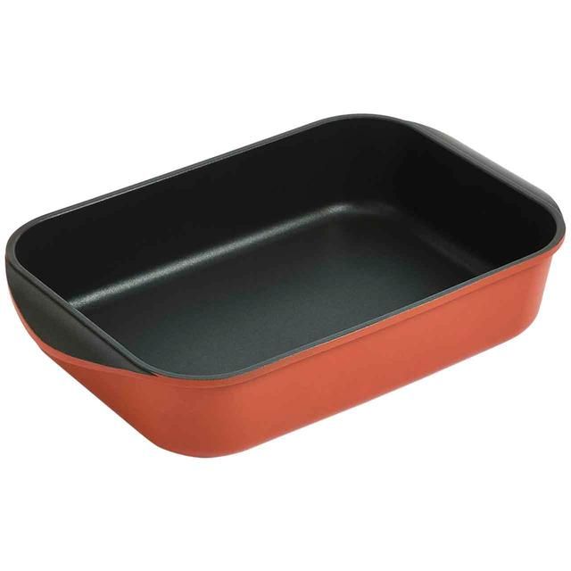 M&S Large Cast Aluminium Roaster Terracotta