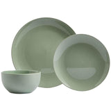 M&S 12 Piece Stoneware Dinner Set Sage   12 per pack GOODS M&S   