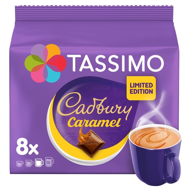 Tassimo Cadbury Caramel Pods   8 per pack GOODS M&S   