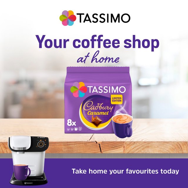 Tassimo Cadbury Caramel Pods   8 per pack