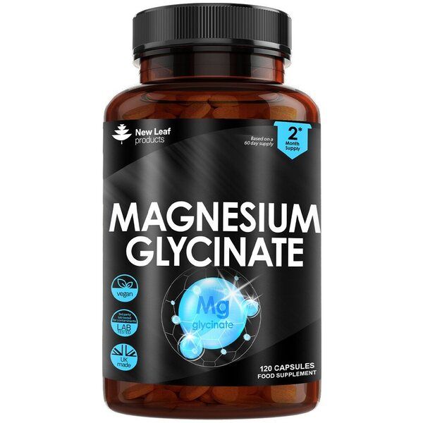 New Leaf Magnesium Glycinate High Strength Capsules 1040mg GOODS Superdrug   