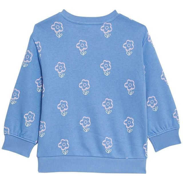 M&S Printed Sweatshirt 2-7 Years Blue GOODS M&S   