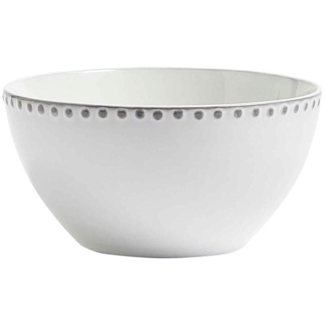 M&S Bobble Edge Cereal Bowl Grey