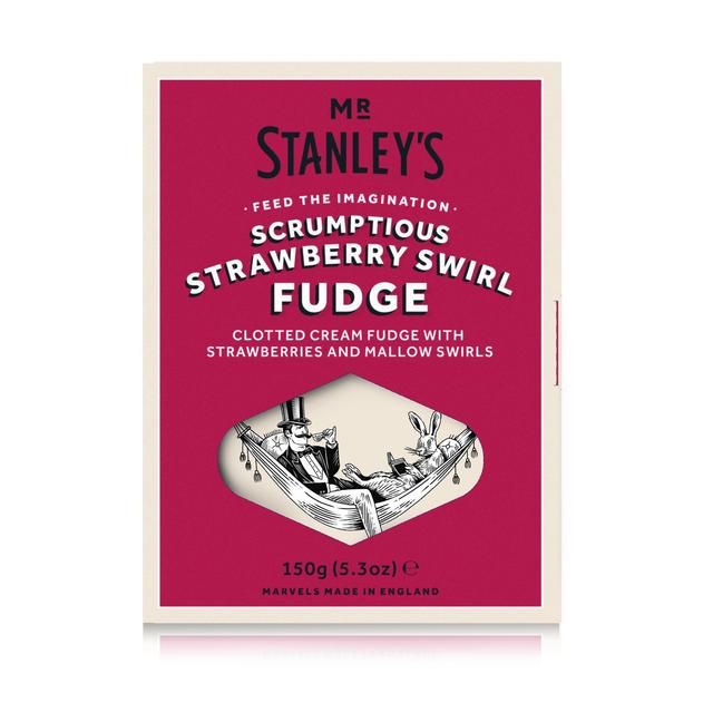 Mr Stanley's Strawberries & Cream Fudge   150g GOODS M&S   