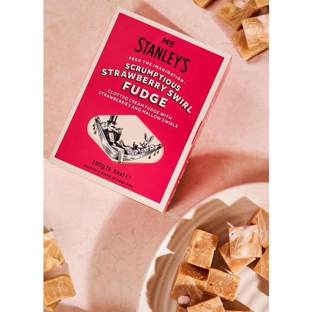 Mr Stanley's Strawberries & Cream Fudge   150g GOODS M&S   