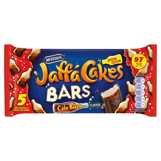 McVitie's Jaffa Cola Cake Bar   5 per pack GOODS M&S   