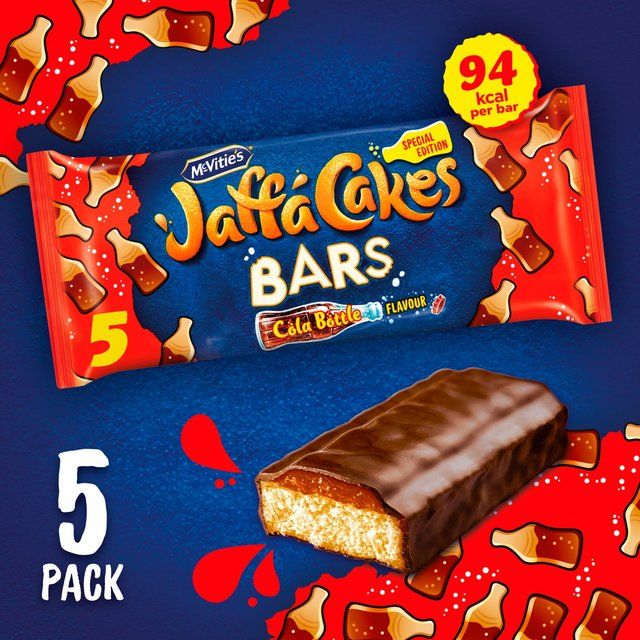 McVitie's Jaffa Cola Cake Bar   5 per pack GOODS M&S   