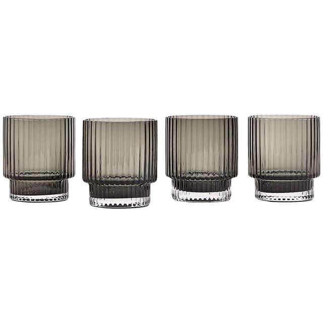 M&S Set of 4 Handmade Celine Tumblers Grey   4 per pack