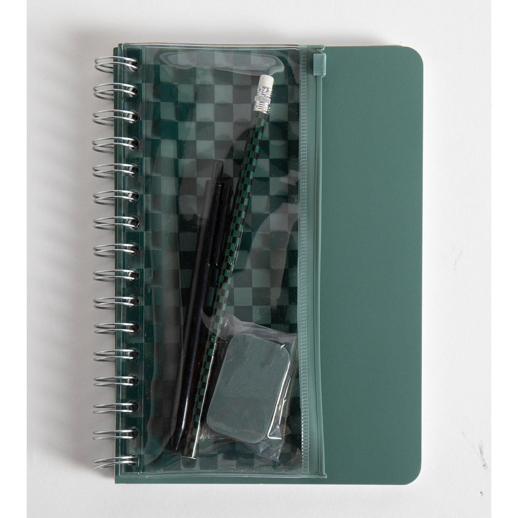 Sainsbury's Home Stationery Bundle Black/Green