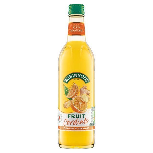 Robinsons Fruit Cordials Ginger & Orange   500ml