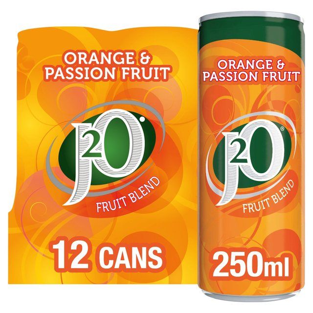 J2O Orange & Passionfruit   12 x 250ml