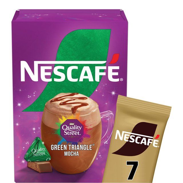 Nescafe Green Triangle Quality Street Mocha   7 x 19g