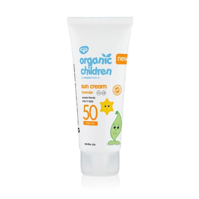 Organic Children Sun Cream SPF50 Lavender   100ml GOODS M&S   