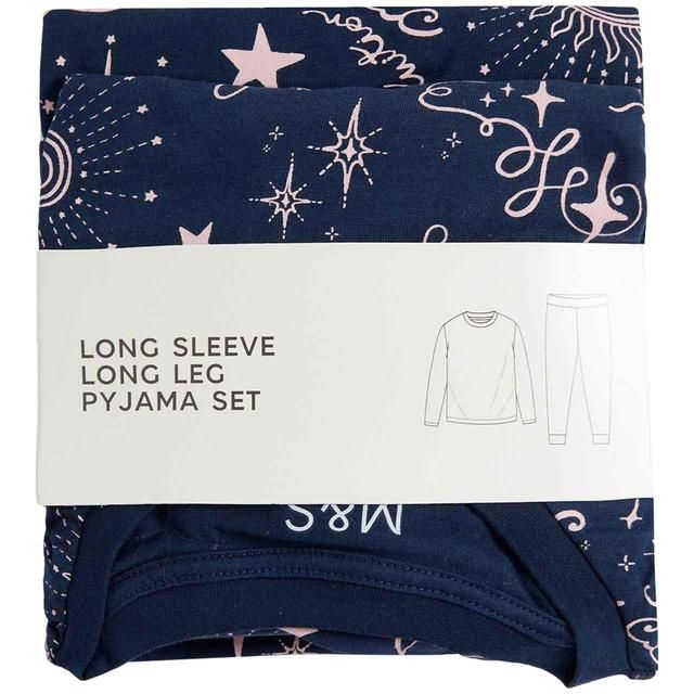 M&S Celestial Pyjamas 7-12 Years Navy GOODS M&S   