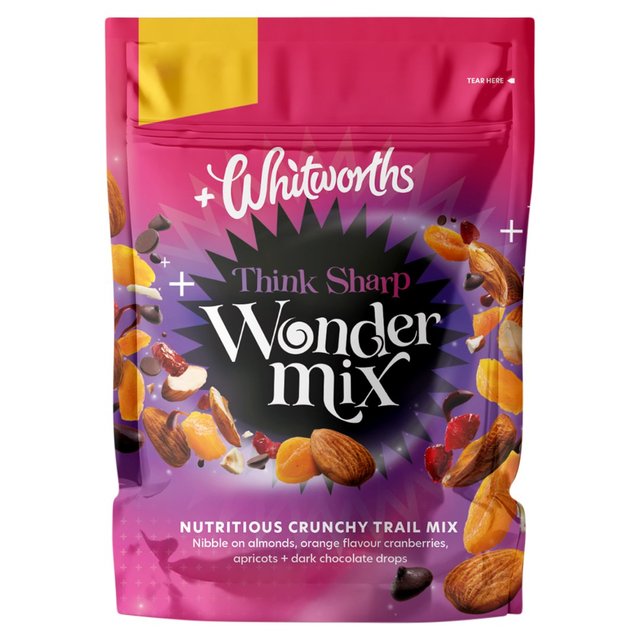 Whitworths Wondermix Think Sharp Trail Mix   200g