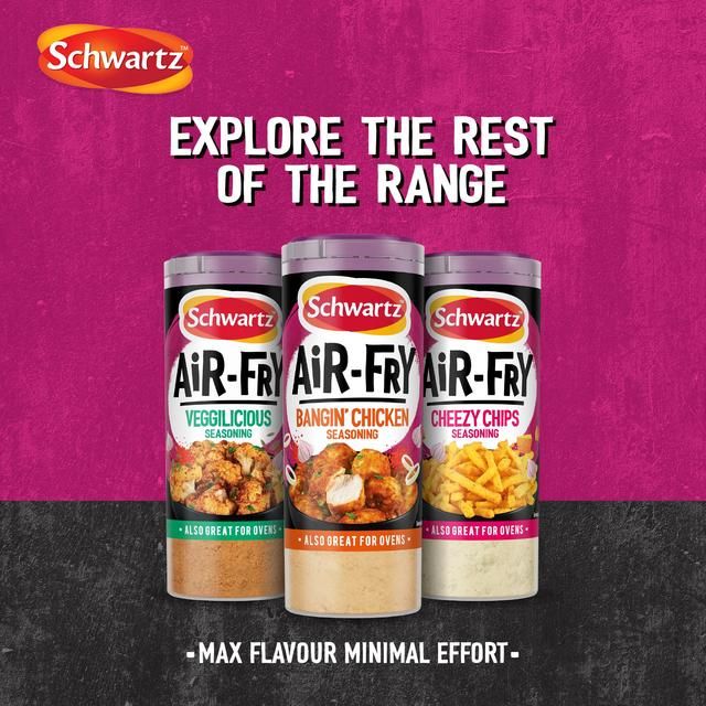 Schwartz Air Fryer Bangin' Chicken Seasoning Drum   140g