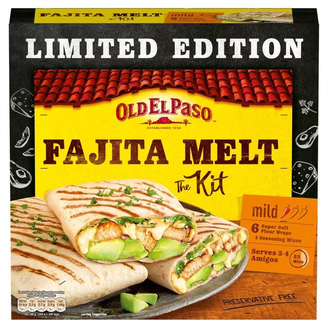 Old El Paso Fajita Melt Kit   385g