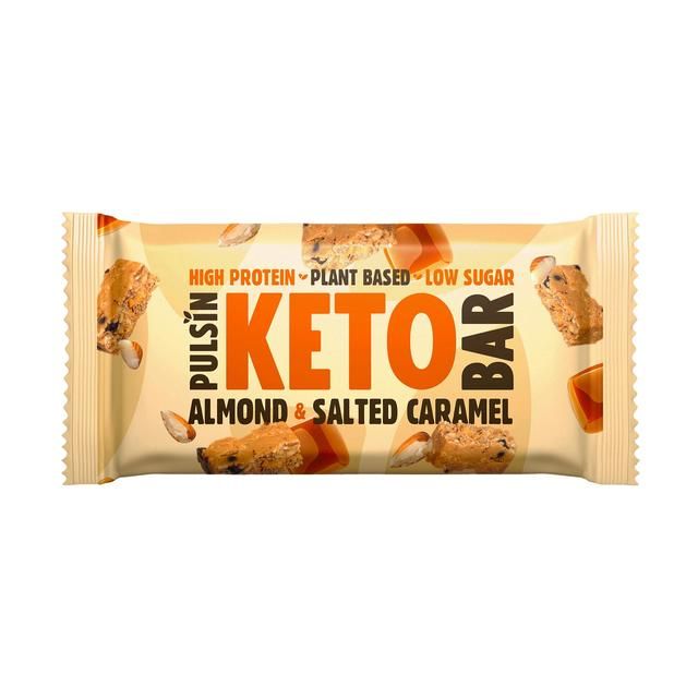 Pulsin Keto Bar Almond & Salted Caramel   50g