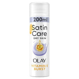 Venus Satin Care with Olay Shaving Gel Vitamin E Burst 200ml GOODS Superdrug   