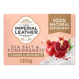 Imperial Leather Sea Salt and Pomegranate Exfoliating Bar Soap   120g