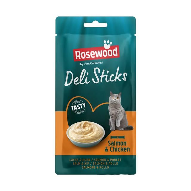 Salmon & Chicken Delisticks   5 x 15g