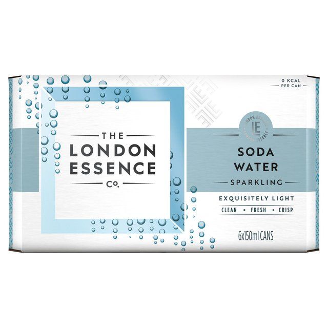 London Essence Co. Soda Water   6 x 150ml GOODS M&S   