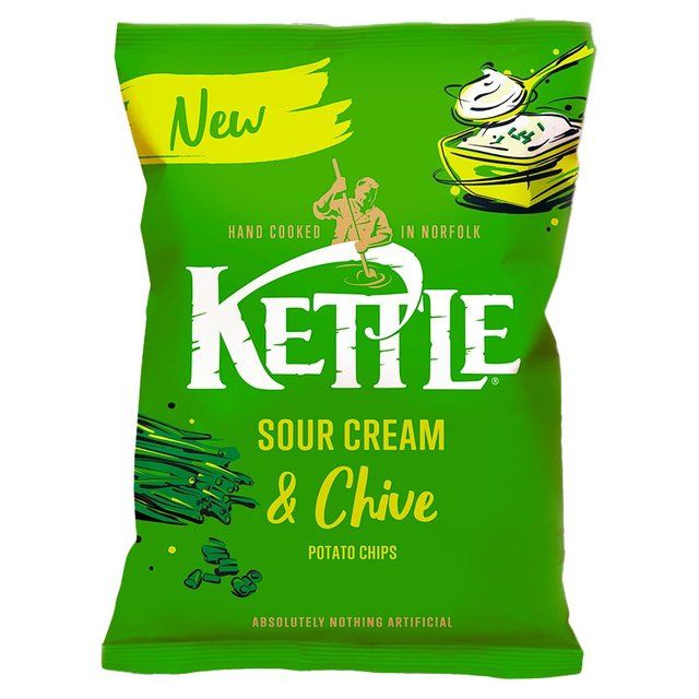 Kettle Chips Sour Cream &amp; Chive   130g