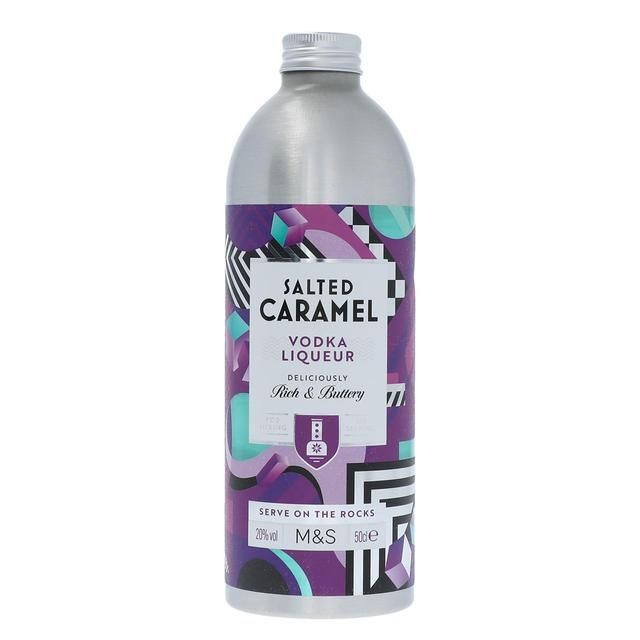 M&S Salted Caramel Vodka Liqueur   50cl