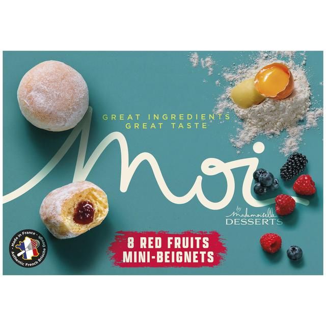 MOI Red Fruits filled Mini Beignets   8 per pack