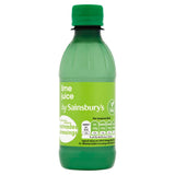 Sainsbury's Lime Juice 250ml Colourings & flavourings Sainsburys   