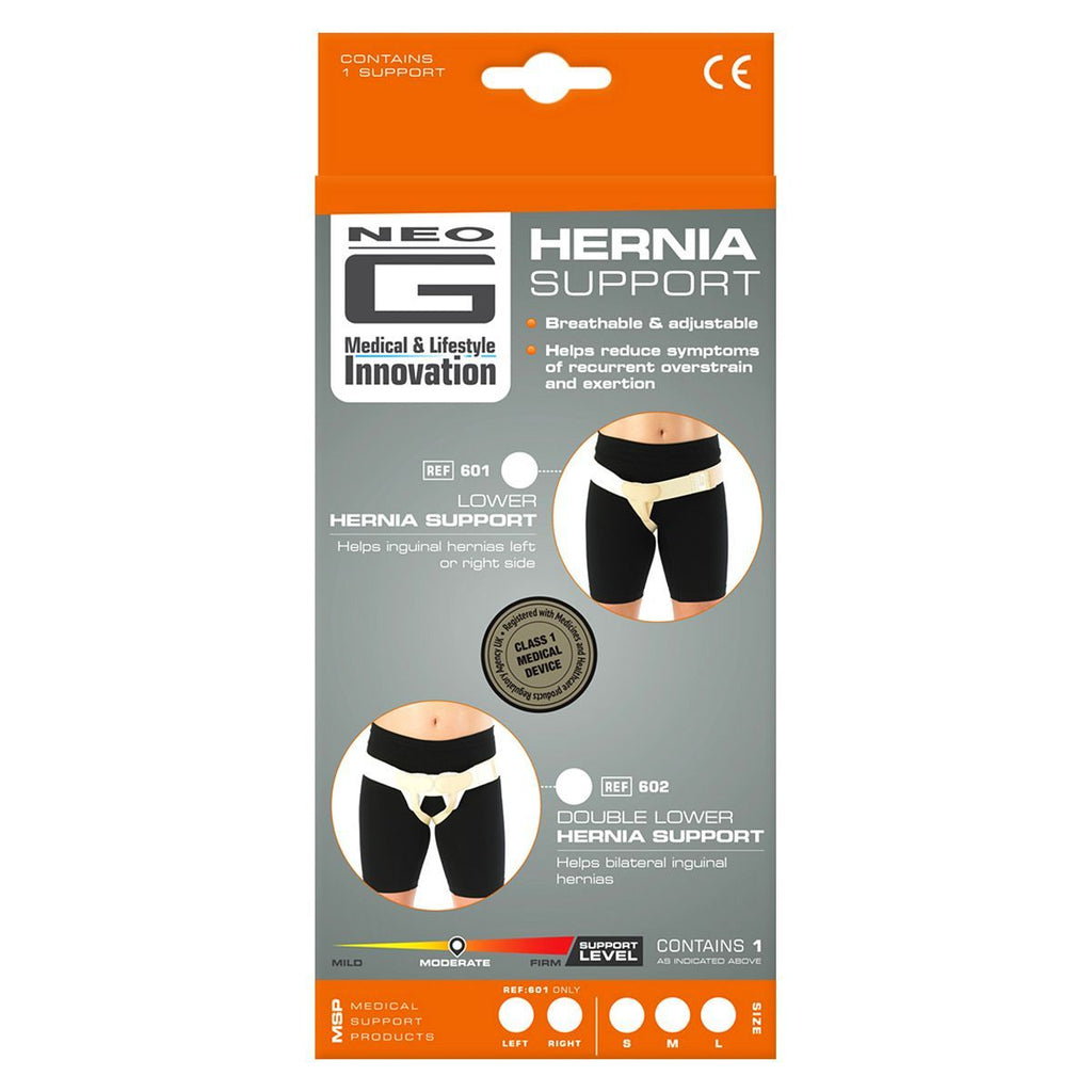 Neo G Lower Hernia Support - Left - Large