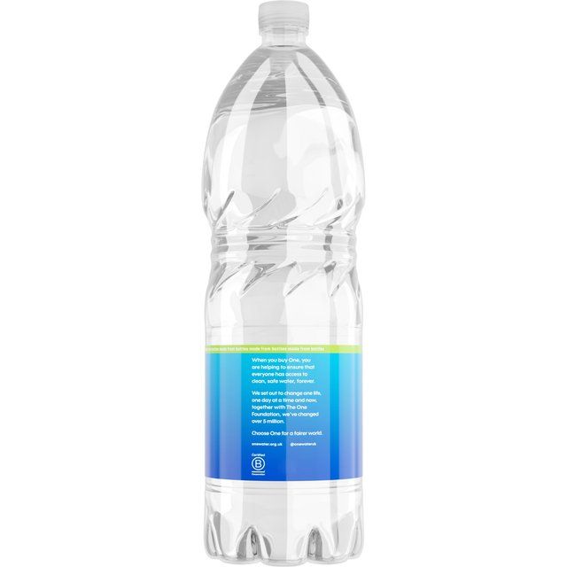 One Water Still Spring Water   4 x 2L GOODS M&S   