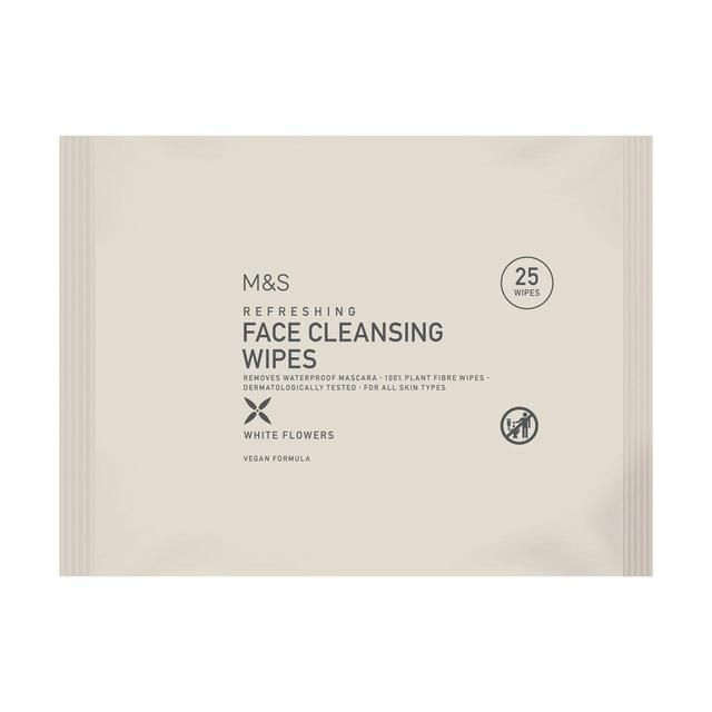 M&S Refreshing Face Cleansing Wipes   25 per pack GOODS M&S   