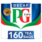 PG Tips Decaf Tea Bags x160