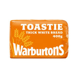 Warburtons Toastie Thick Sliced White Bread 400g