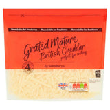 Sainsburys British Mature Grated Cheddar Cheese 500g