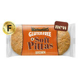 Warburtons Gluten Free Brown Soft Pittas x4