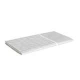 Sainsburys Home Patterned Paper Tablecover - Grey - 120x180cm