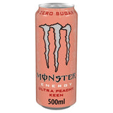Monster Energy Drink Ultra Peachy Keen Zero Sugar 500ml
