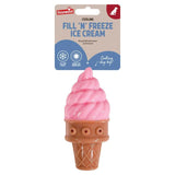 Rosewood Cooling Fill N Freeze Ice Cream Dog Toy