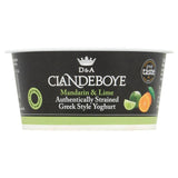 Clandeboye Mandarin  Lime Greek Style Yoghurt 150g