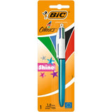 BIC 4 Colours Shine Ball Pen 1 Pack