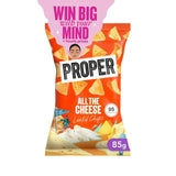 Proper All the Cheese Lentil Chips 85g
