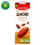 Sainsburys Unsweetened Long Life Almond Drink 1L