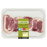 Sainsburys British or New Zealand Lamb Chops 340g