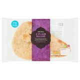 Sainsburys Indian Plain Naan x2 260g